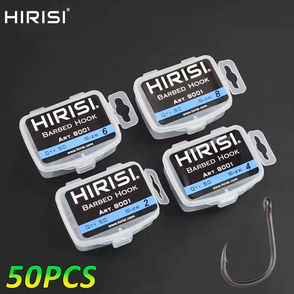 Fishing Hook Assortment - Hirisi 50 buah kail pancing ikan