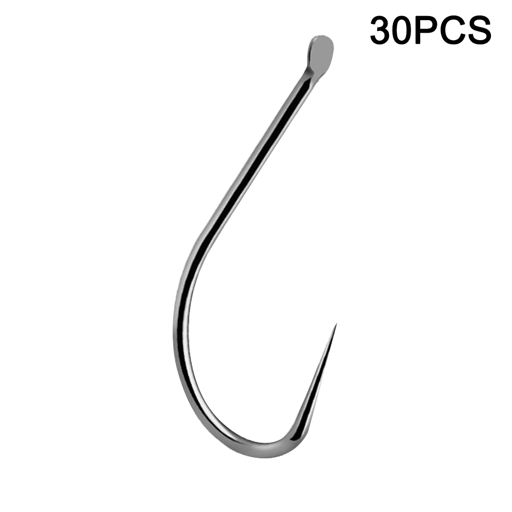 30 buah kait Aloi Titanium, ak - Fishing Hook Barbless ulasan dan harga