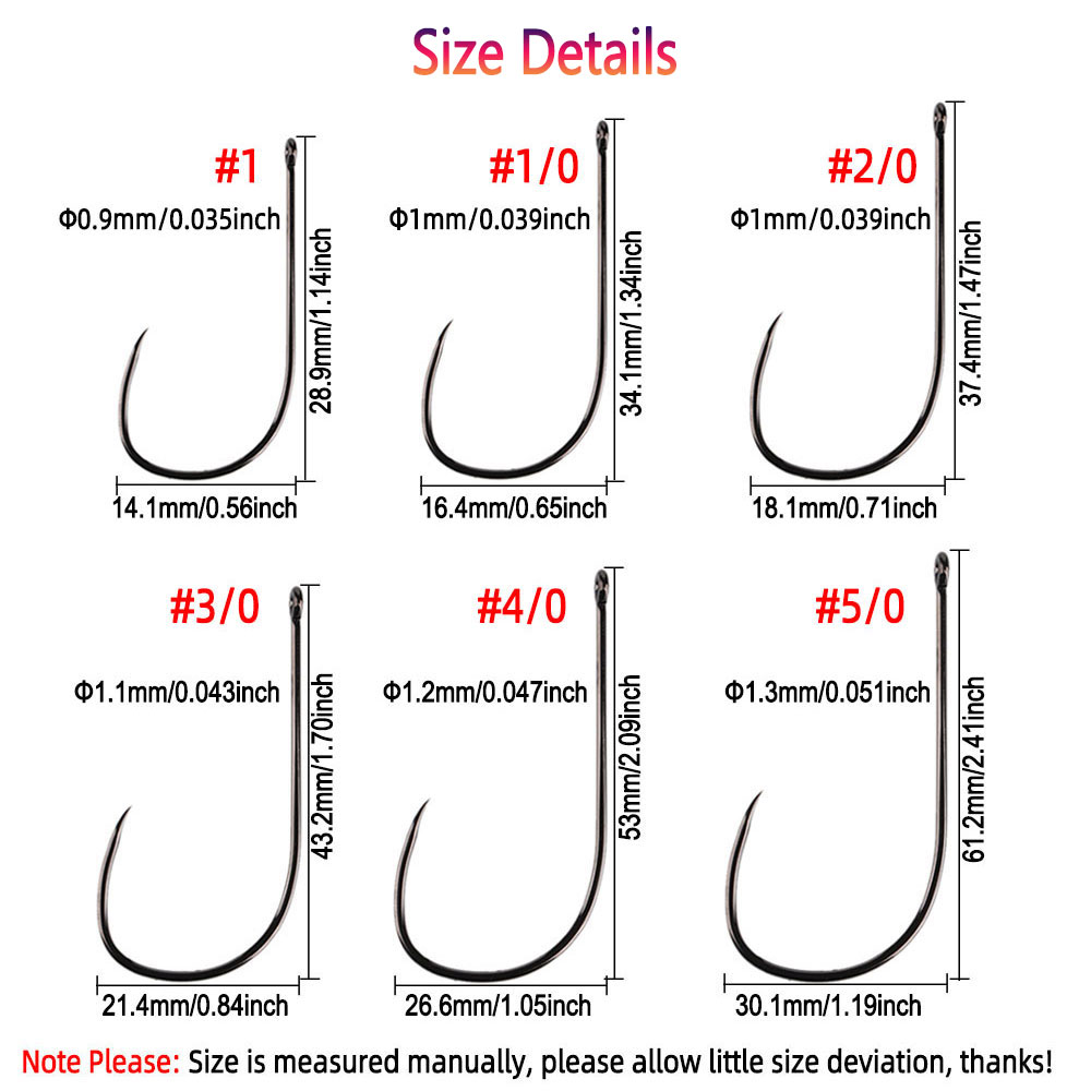 Bimoo 20 buah # 1~5/0 Kail Pan - Fishing Hook Assortment ulasan dan harga