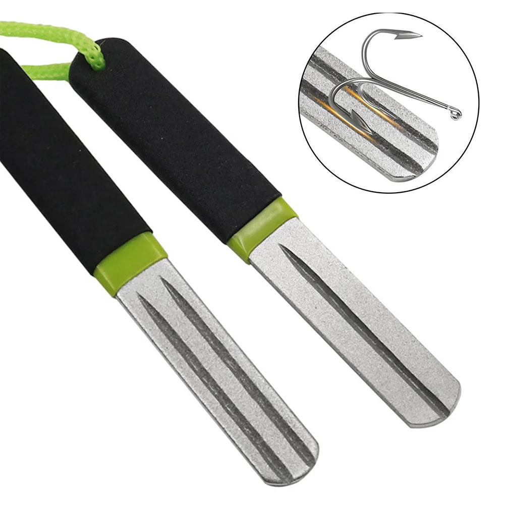 Pengasah Mata Kail Pancing Dua - Fishing Hook Sharpener ulasan dan harga