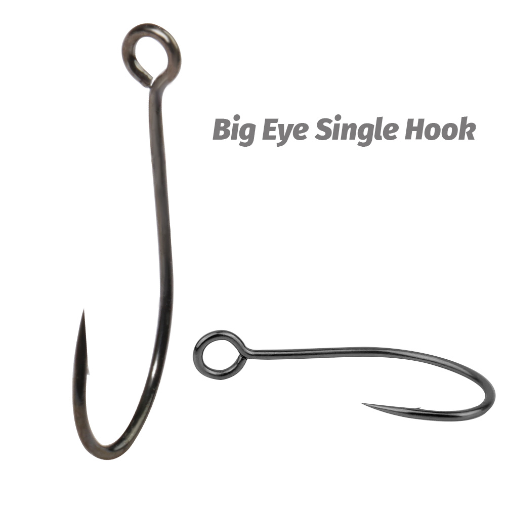 20 buah kait tunggal cincin be - Fishing Hook Assortment ulasan dan harga