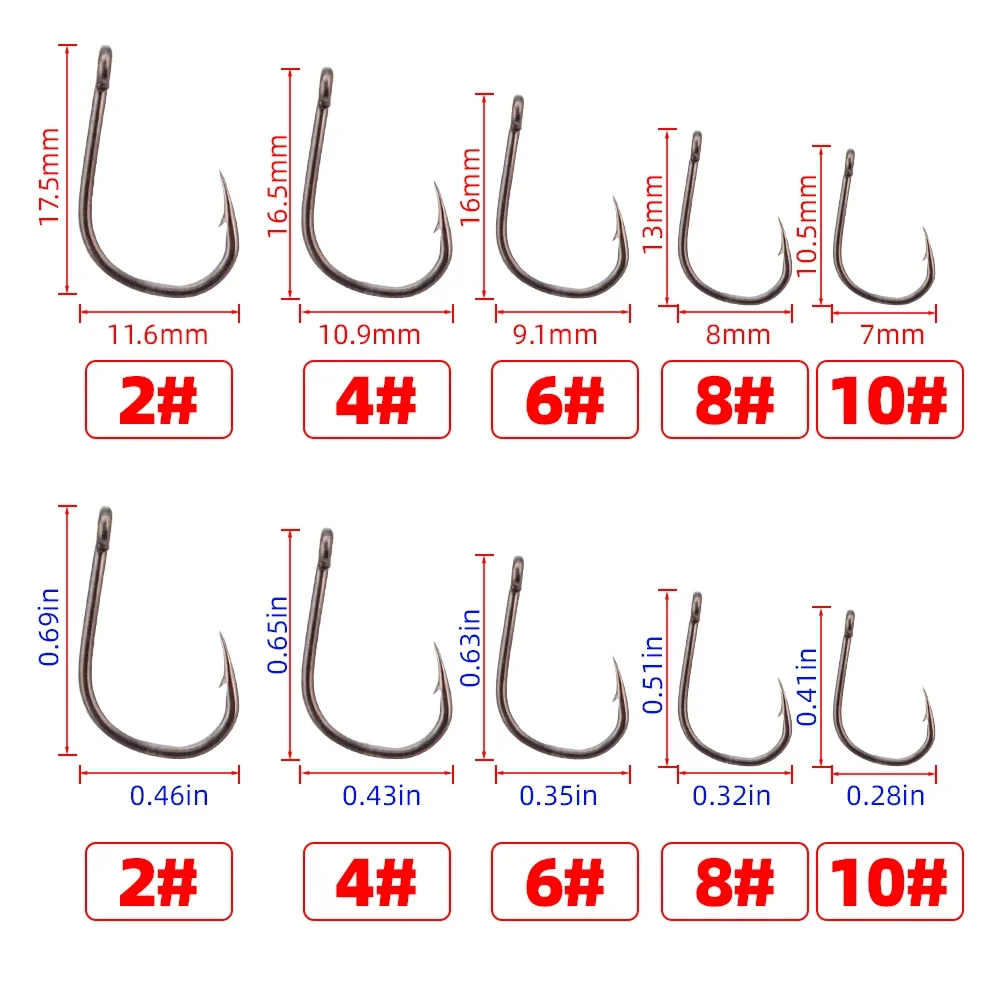 Hirisi 50 buah kail pancing ik - Fishing Hook Assortment ulasan dan harga