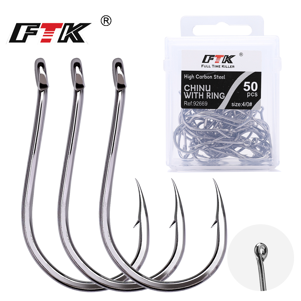 Mata Kail Ikan FTK CHINU denga - Fishing Hook Offset ulasan dan harga