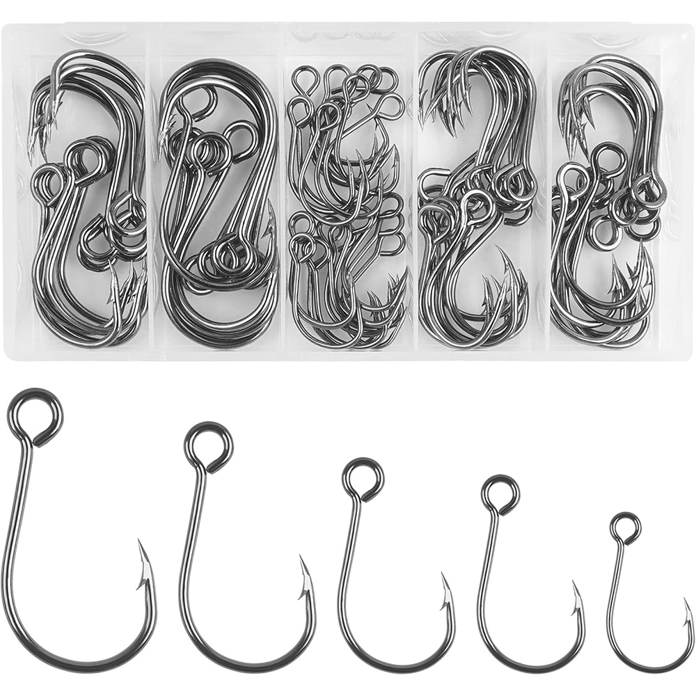 Kail Inline umpan pancing tung - Fishing Hook Assortment ulasan dan harga