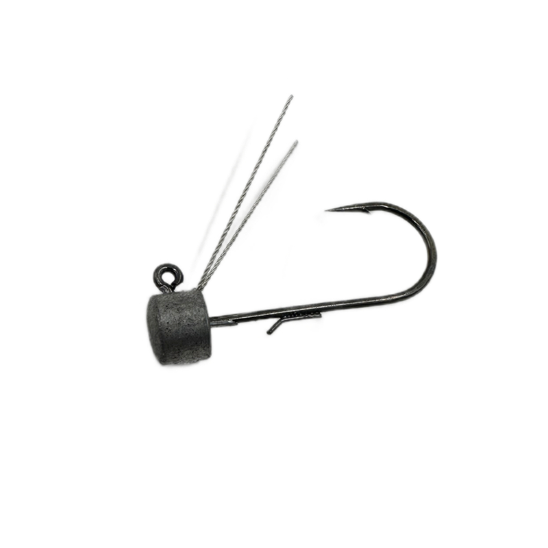 10 buah * pancing bentuk jamur - Fishing Hook Offset ulasan dan harga