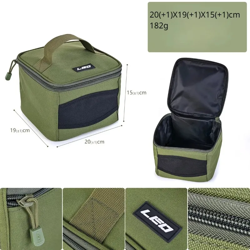 Tas Pancing Kain Oxford Kapasi - Fishing Hook Size ulasan dan harga